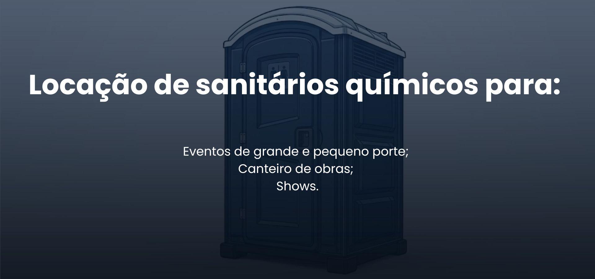 Imagem Ilustrativa de Limpeza e Locação de Banheiros Químicos